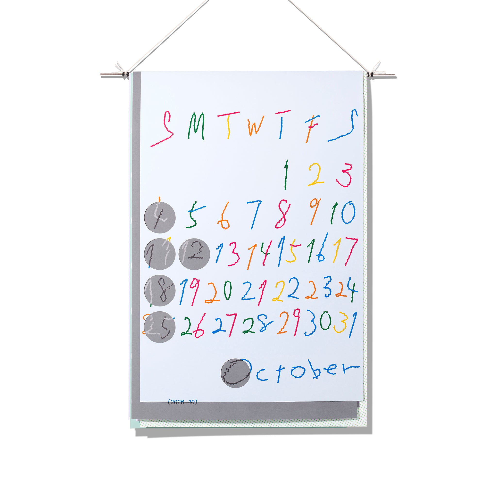 2026 Calendar TOMORROWS