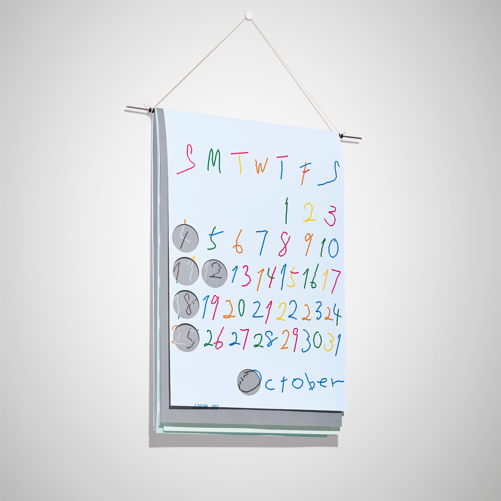 2026 Calendar TOMORROWS