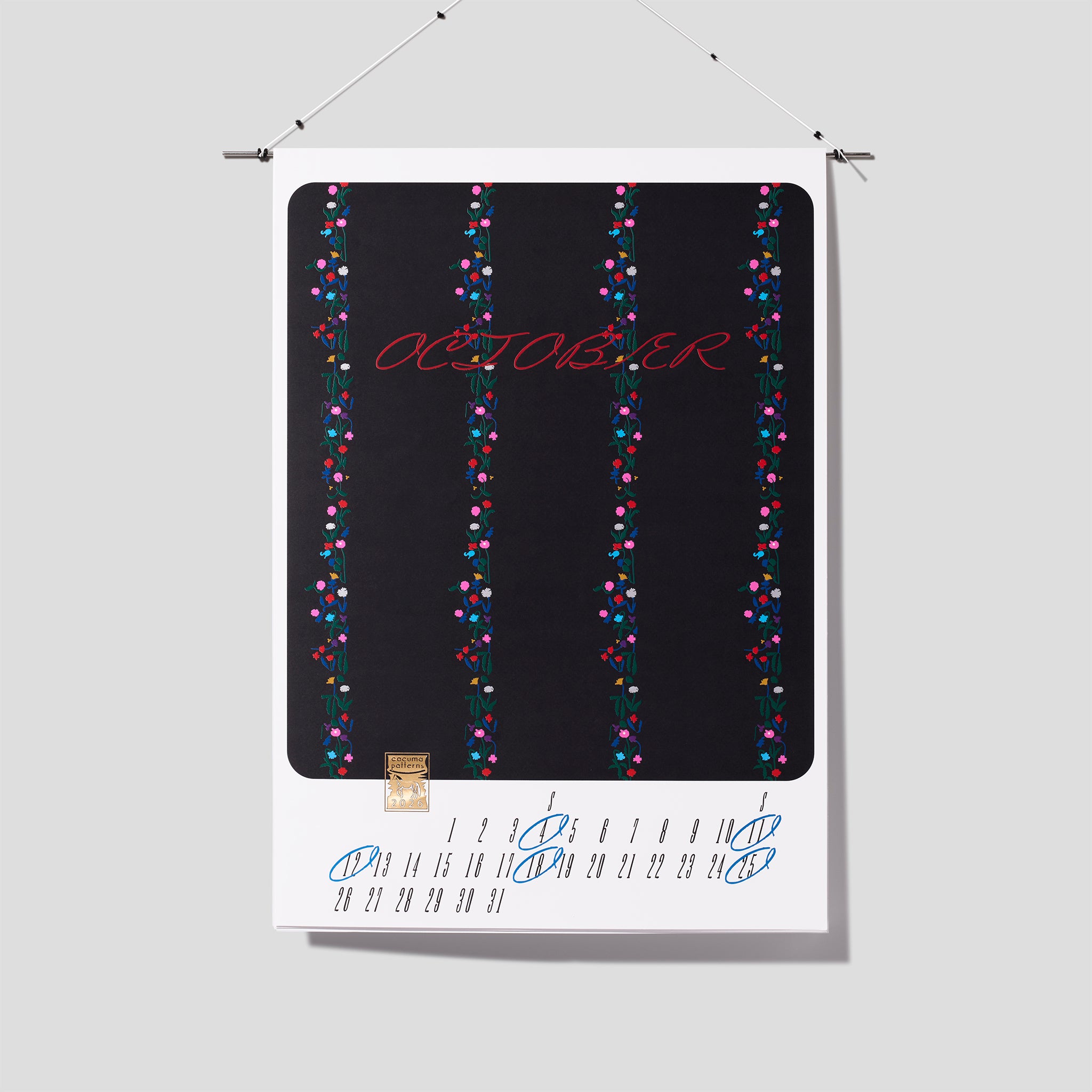 2026 Calendar CACUMA Patterns