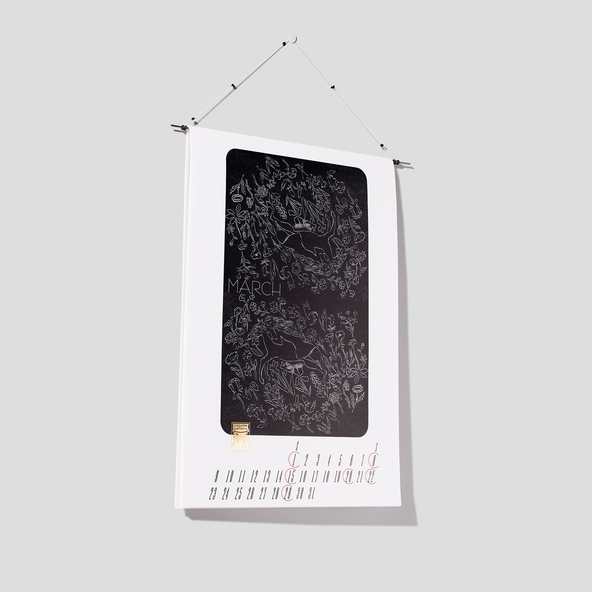 2026 Calendar CACUMA Patterns