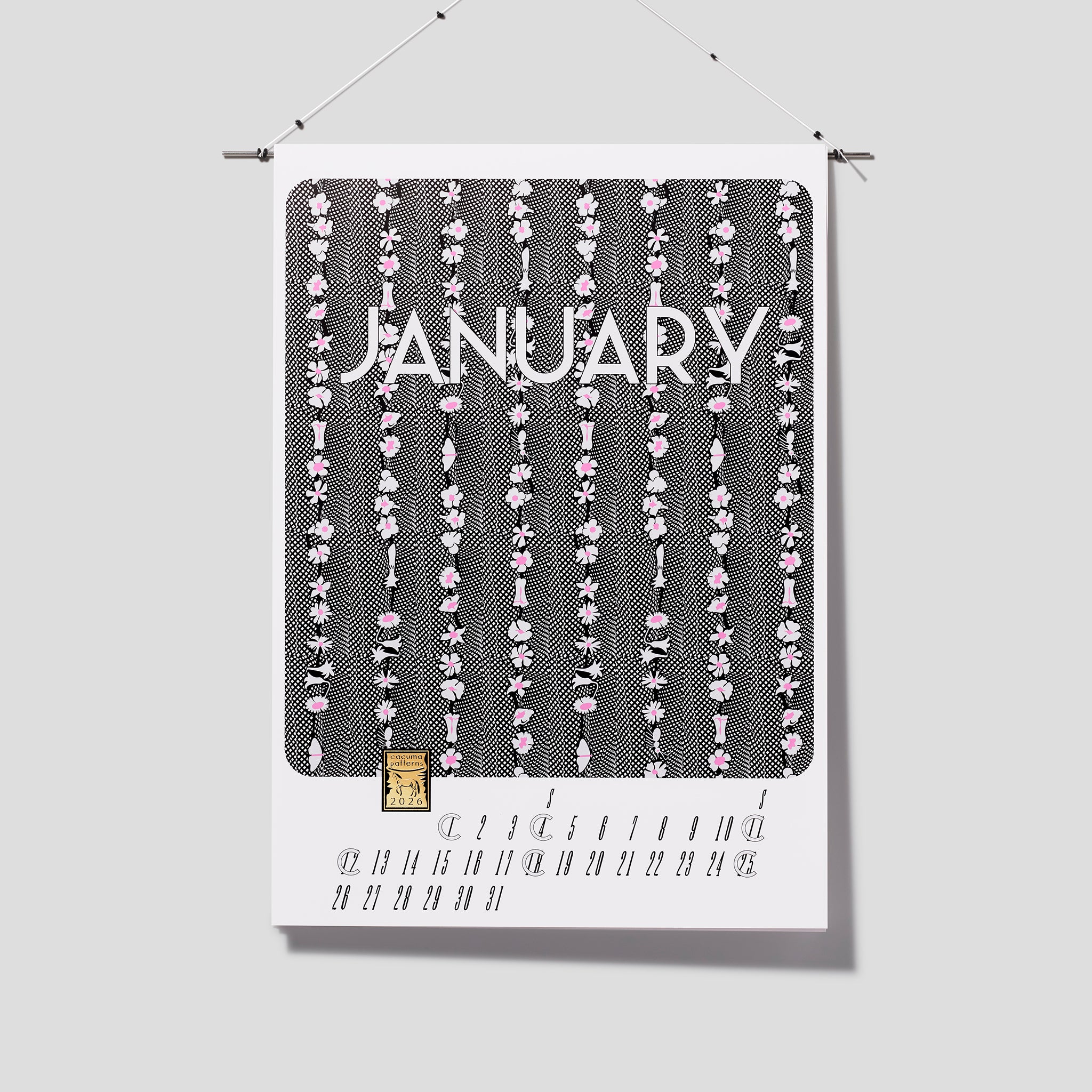 2026 Calendar CACUMA Patterns