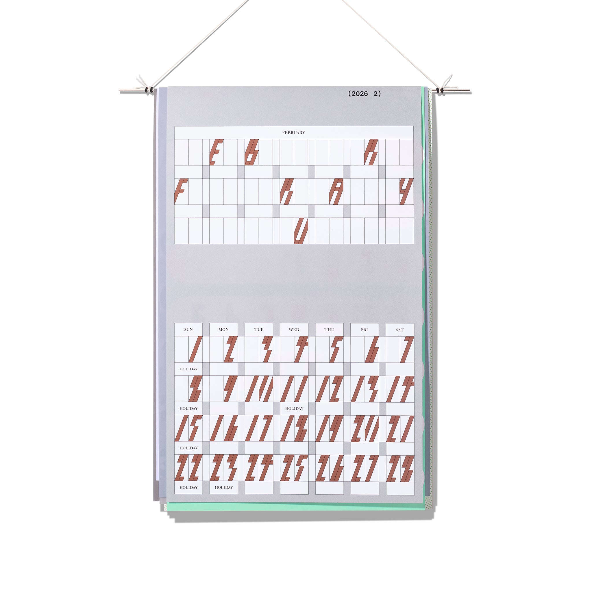 2026 Calendar TOMORROWS