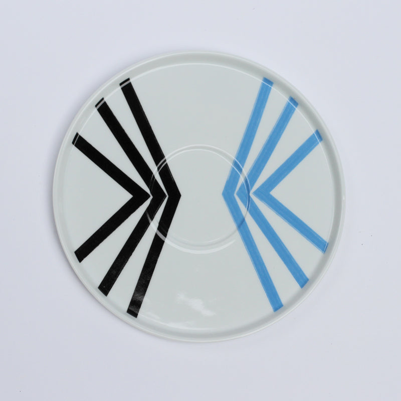 ミラーカップ＆ソーサー「ZIGZAG」B