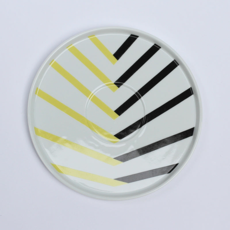 ミラーカップ＆ソーサー「ZIGZAG」C
