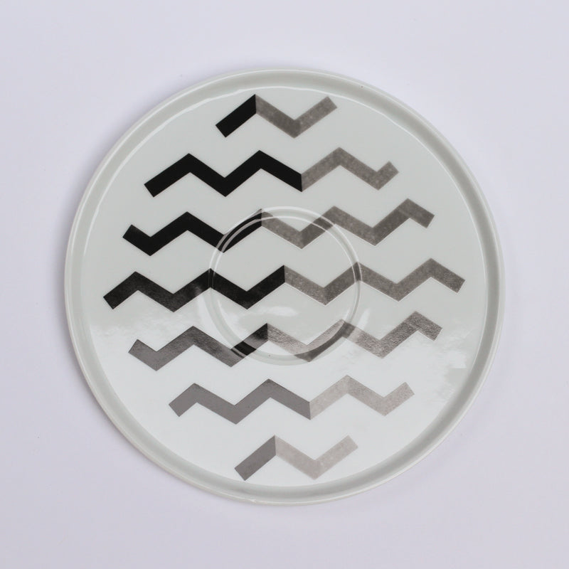 ミラーカップ＆ソーサー「ZIGZAG」E