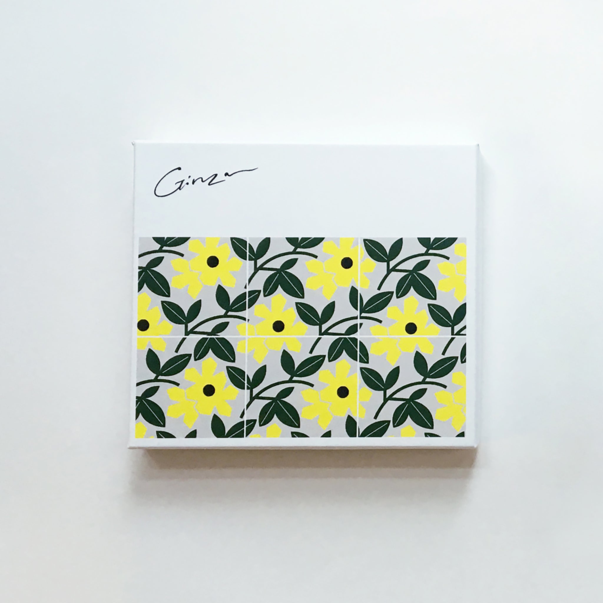 Flower Vase専用 Gift boxミニ 銀座イエロー（箱のみ）