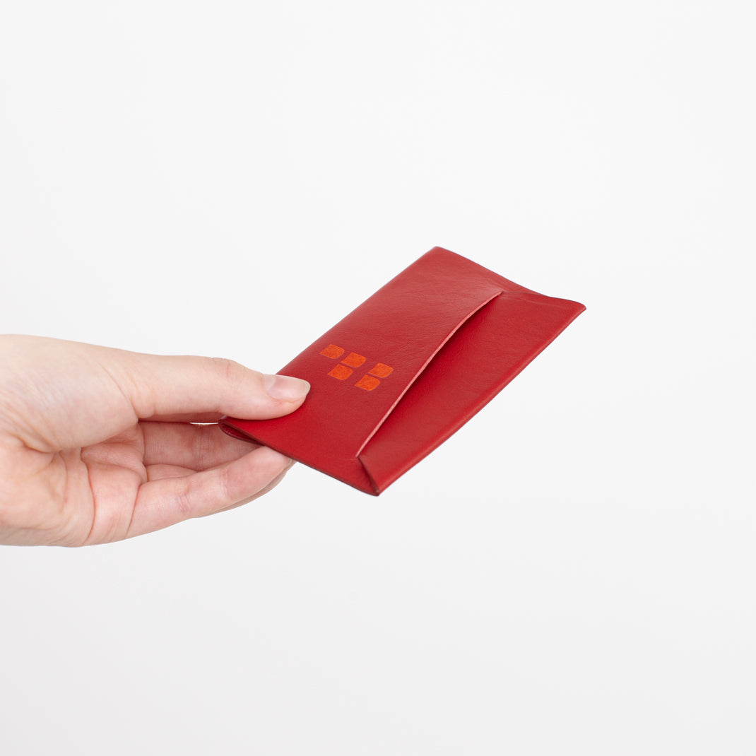 PAPER CARD CASE　レッド