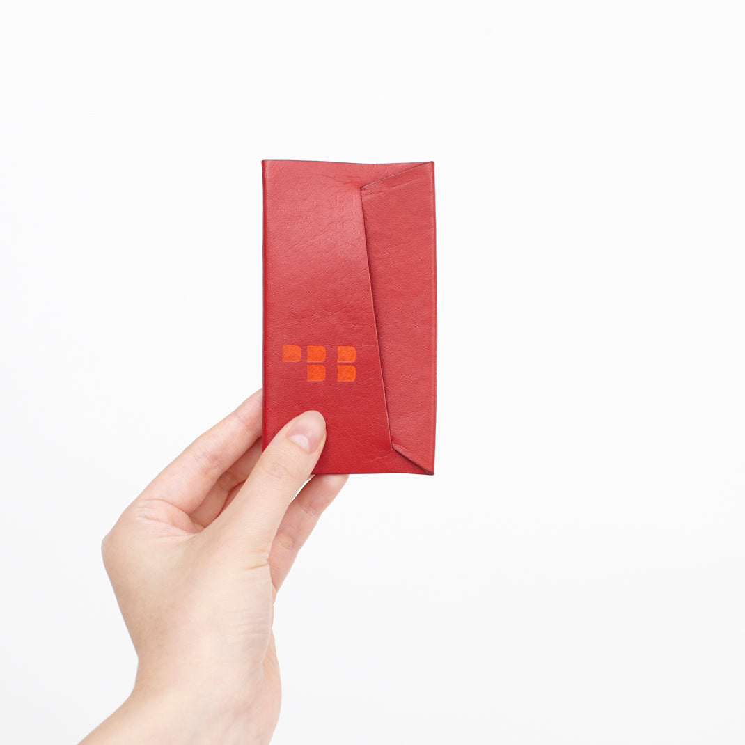PAPER CARD CASE　レッド
