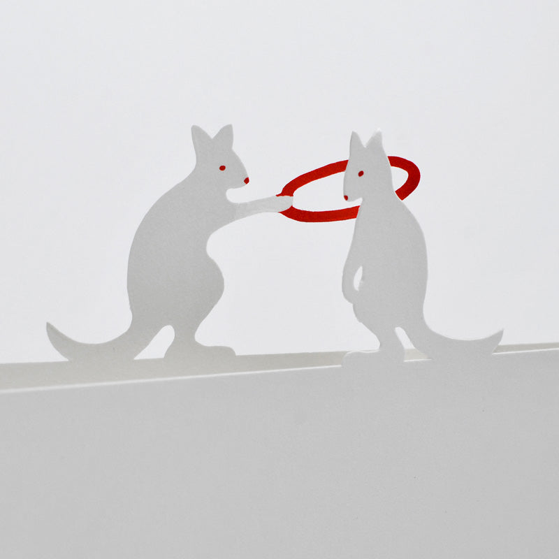 ひっかけカード「カンガルー」