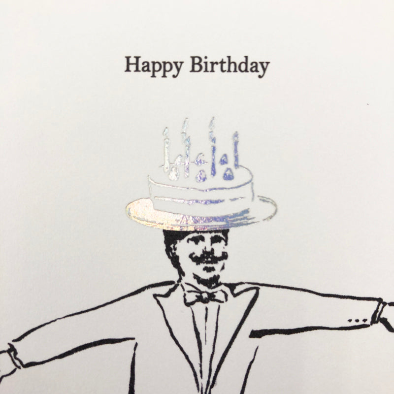 ポストカード Happy Birthday「ケーキ」