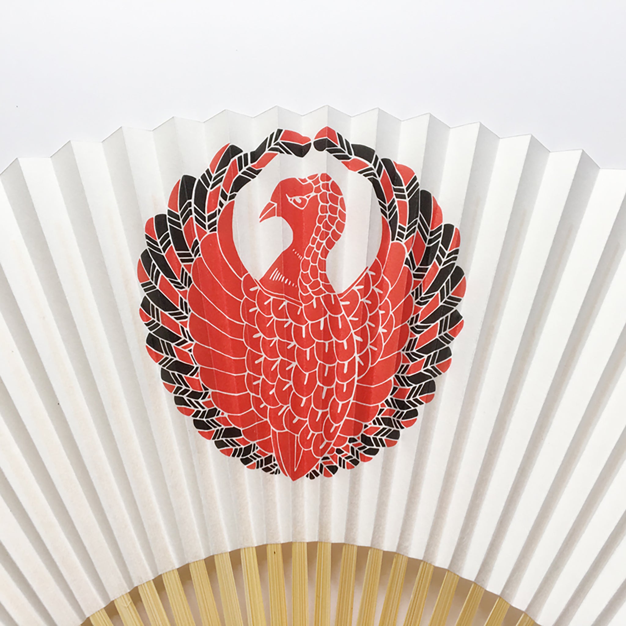 扇子　鷹の丸